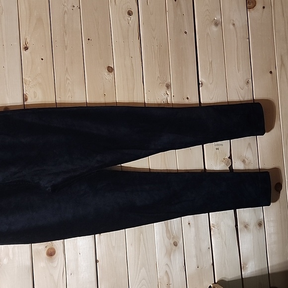 Tribal Jeans Ribbed Cord Leggings Size Small Petite Black - Picture 6 of 6